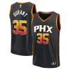 Pratico Elegante Cool Kevin Durant Phoenix Suns Fast Break Replica Player Jersey Statement Edition Black