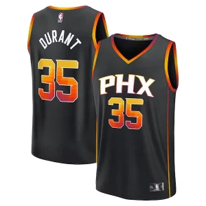 Pratico Elegante Cool Kevin Durant Phoenix Suns Fast Break Replica Player Jersey Statement Edition Black