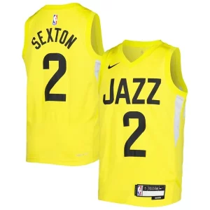 Delizioso Collin Sexton Utah Jazz Nike Youth Swingman Jersey Icon Edition Yellow