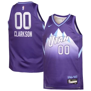 Gorgeous Incantevole Jordan Clarkson Utah Jazz Nike Youth 2024/25 Swingman Player Jersey City Edition Purple