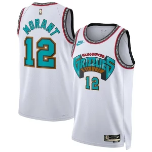 Moderno Attraente Accattivante Ja Morant Memphis Grizzlies Nike Unisex 2024/25 Swingman Jersey White Classic Edition