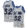 Gorgeous Classico Shaquille O'Neal Orlando Magic 1994/95 Hardwood Classics Doodle Swingman Player Jersey White