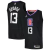 Attraente Moderno Trendy Paul George LA Clippers Jordan Brand Nike Swingman Player Jersey Statement Edition Black