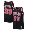 Stupendo Scottie Pippen Chicago Bulls 1997/98 Hardwood Classics Swingman Jersey Black/White