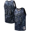 Prestigioso Accattivante Shaquille O'Neal Los Angeles Lakers Hardwood Classics 1996/97 Tie Dye Swingman Jersey Black