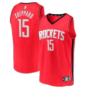 Versatile Reed Sheppard Houston Rockets Youth 2024 NBA Draft Fast Break Player Jersey Icon Edition Red