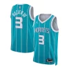 Classico Terry Rozier Charlotte Hornets Jordan Brand Unisex Swingman Jersey Association Edition Teal