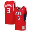 Prestigioso Accattivante Lou Williams Atlanta Hawks 2001/02 Hardwood Classics Swingman Jersey Red