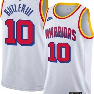 Classico Nike Adult Golden State Warriors Jimmy Butler #10 Hardwood Classic White Jersey