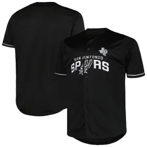 Ottimo San Antonio Spurs Profile Big & Tall Pop Jersey Black