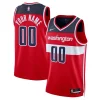 Duraturo Washington Wizards Nike Unisex Swingman Custom Jersey Red Icon Edition