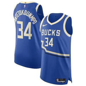 Robusto Meraviglioso Delizioso Giannis Antetokounmpo Milwaukee Bucks Nike 2024/25 Authentic Player Jersey City Edition Royal