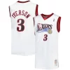 Comodo Allen Iverson Philadelphia 76ers Big & Tall Hardwood Classics 1996/97 Swingman Jersey White/Black/Red/Royal