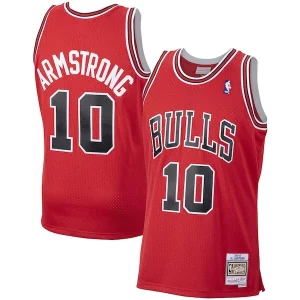 Fantastico Versatile B. J. Armstrong Chicago Bulls 2001/02 Hardwood Classics Swingman Jersey Red
