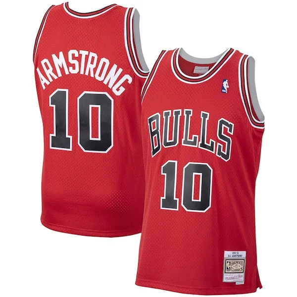 Fantastico Versatile B. J. Armstrong Chicago Bulls 2001/02 Hardwood Classics Swingman Jersey Red