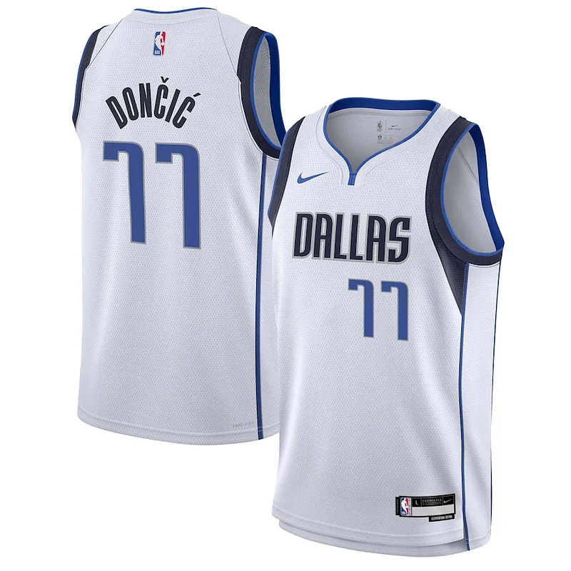 Cool Ottimo Luka Dončić Dallas Mavericks Nike Youth Swingman Jersey Association Edition White
