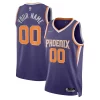 Incantevole Phoenix Suns Nike 2021/22 Diamond Swingman Custom Jersey Icon Edition Purple