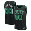 Sofisticato Carino Boston Celtics Youth Custom Fast Break Jersey Black Statement Edition/Kelly Green/White