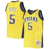 Robusto Jalen Rose Indiana Pacers 1999/00 Hardwood Classics Swingman Jersey Gold