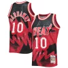 Bellissimo Comodo Tim Hardaway Miami Heat Hardwood Classics 1996/97 Hyper Hoops Swingman Jersey Scarlet