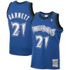 Magnifico Kevin Garnett Minnesota Timberwolves 2001/02 Hardwood Classics Swingman Jersey Blue