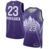 Trendy Sofisticato Lauri Markkanen Utah Jazz Nike Unisex 2024/25 Swingman Player Jersey City Edition Purple