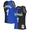 Pratico Penny Hardaway Orlando Magic Hardwood Classics 1994/95 Split Swingman Jersey Blue/Black