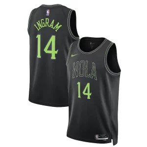 Comodo Bellissimo Prestigioso Brandon Ingram New Orleans Pelicans Nike Unisex 2023/24 Swingman Jersey Black City Edition