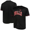 Meraviglioso Versatile Gorgeous Chicago Bulls Profile Big & Tall Pop Jersey Black