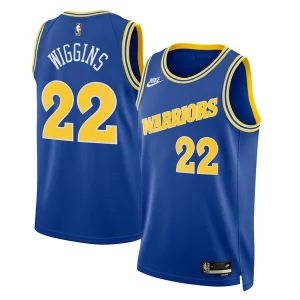 Trendy Andrew Wiggins Golden State Warriors Nike Swingman Jersey Classic Edition Blue
