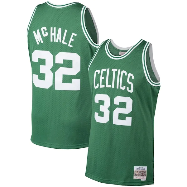 Fantastico Lussuoso Kevin McHale Boston Celtics 1985/86 Hardwood Classics Swingman Jersey Kelly Green