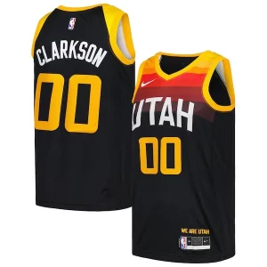 Comodo Pratico Meraviglioso Jordan Clarkson Utah Jazz Nike Swingman Player Jersey City Edition Black