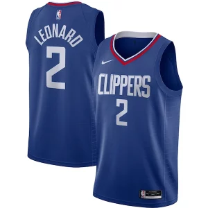 Magnifico Kawhi Leonard LA Clippers Nike Swingman Jersey Royal Icon Edition