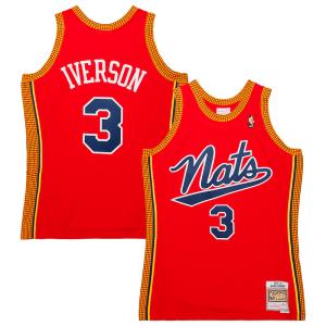 Stupendo Magnifico Allen Iverson Philadelphia 76ers 2004/05 Hardwood Classics Swingman Jersey Red