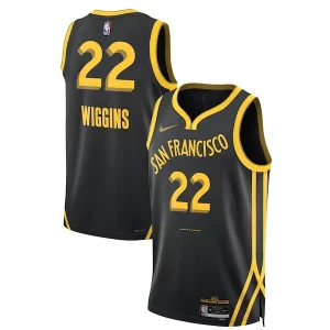 Resistente Cool Andrew Wiggins Golden State Warriors Nike Unisex 2023/24 Swingman Jersey Black City Edition