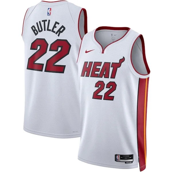 Classico Fascinante Cool Jimmy Butler Miami Heat Nike Unisex Swingman Jersey Association Edition White