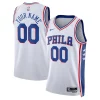 Raffinato Cool Eccezionale Philadelphia 76ers Nike Unisex 2022/23 Swingman Custom Jersey White Association Edition