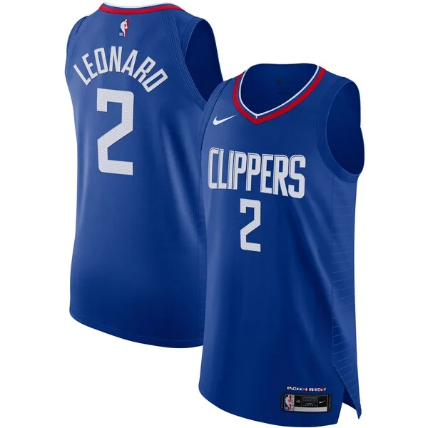 Incantevole Ottimo Comodo Kawhi Leonard LA Clippers Nike Authentic Jersey Association Edition Royal