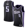 Stupendo Meraviglioso Moderno De'Aaron Fox Sacramento Kings Nike Unisex Swingman Jersey Association Edition Black