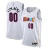 Splendido Robusto Miami Heat Nike Unisex 2022/23 Swingman Custom Jersey City Edition White