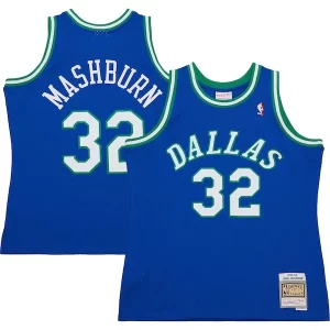 Elegante Carino Jamal Mashburn Dallas Mavericks 2001/02 Hardwood Classics Swingman Jersey Blue