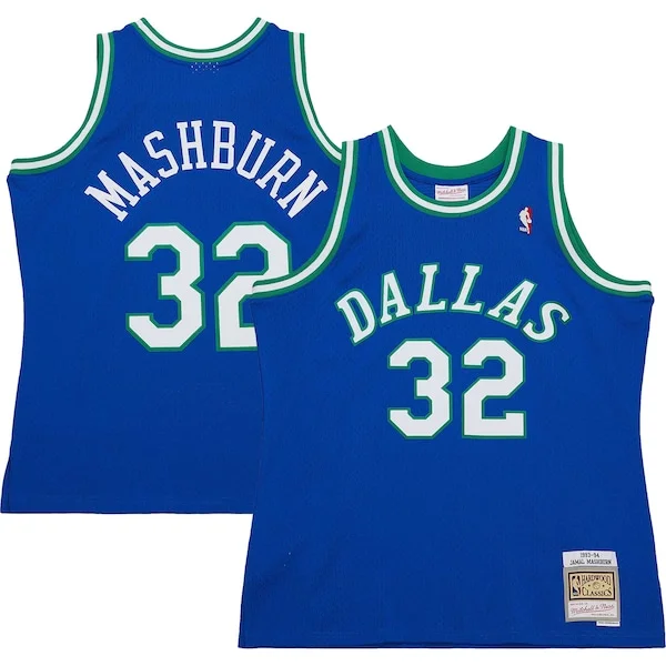Elegante Carino Jamal Mashburn Dallas Mavericks 2001/02 Hardwood Classics Swingman Jersey Blue
