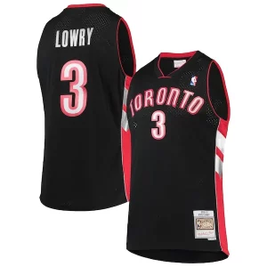 Resistente Kyle Lowry Toronto Raptors 2001/02 Hardwood Classics Swingman Jersey Black