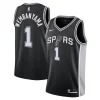 Sofisticato Accattivante Victor Wembanyama San Antonio Spurs Nike Youth Swingman Jersey Icon Edition Black