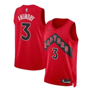 Cool OG Anunoby Toronto Raptors Nike Unisex Swingman Jersey Icon Edition Red