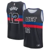 Pratico Robusto Resistente Tobias Harris Detroit Pistons Youth Fast Break Player Jersey Statement Edition Black