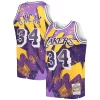 Cool Resistente Stupendo Shaquille O'Neal Los Angeles Lakers Hardwood Classics 1996/97 Hyper Hoops Swingman Jersey Purple