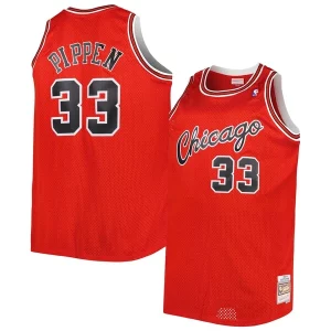 Fantastico Attraente Sofisticato Scottie Pippen Chicago Bulls Big & Tall Hardwood Classics 2003/04 Swingman Jersey Red