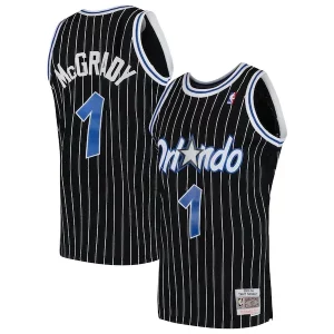 Lussuoso Accattivante Tracy McGrady Orlando Magic Hardwood Classics Swingman Jersey Black/Blue
