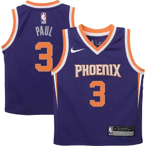Accattivante Chris Paul Phoenix Suns Nike Preschool 2021/22 Replica Jersey Icon Edition Purple